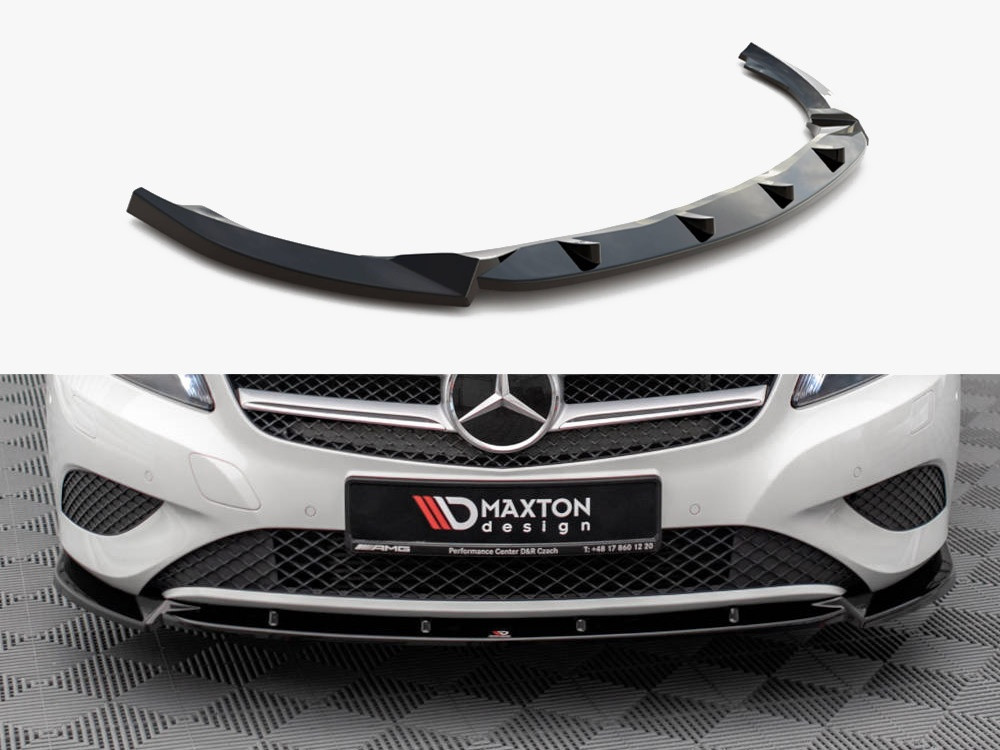 Maxton Front Splitter V.1 Mercedes A W176 (2012-2015) Maxton Front Splitter V.1 Mercedes A W176 (2012-2015)