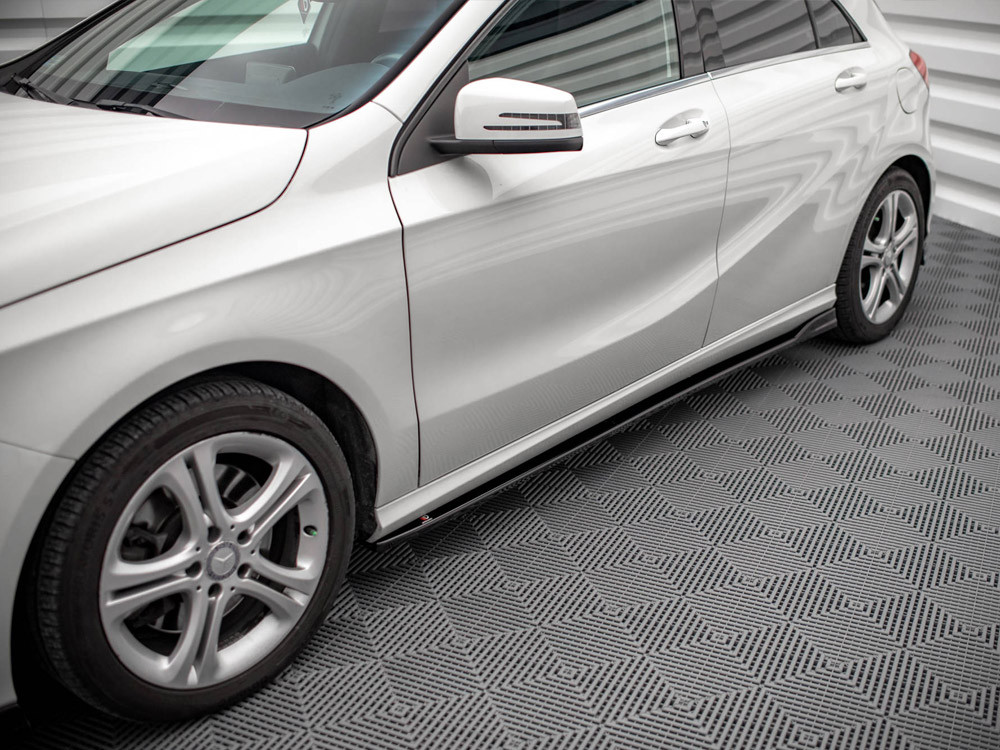 Maxton Side Skirts Diffusers V.1 Mercedes A W176 (2012-2015)