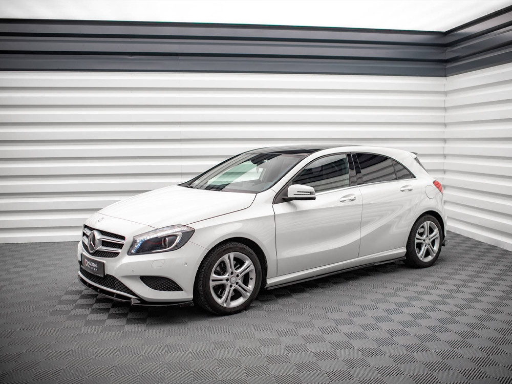 Maxton Side Skirts Diffusers V.2 Mercedes A W176 (2012-2015)