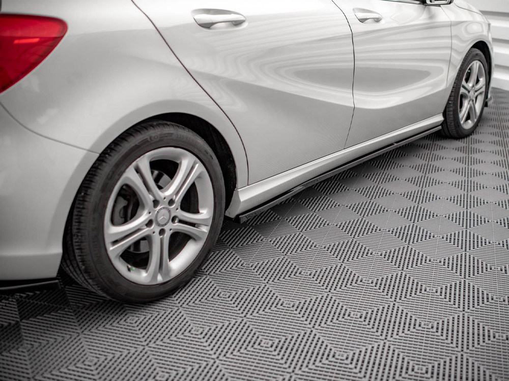 Maxton Side Skirts Diffusers V.2 Mercedes A W176 (2012-2015)