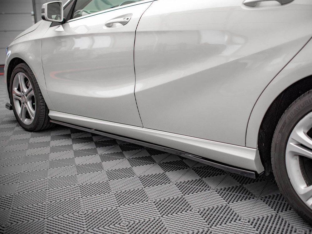 Maxton Side Skirts Diffusers V.2 Mercedes A W176 (2012-2015)