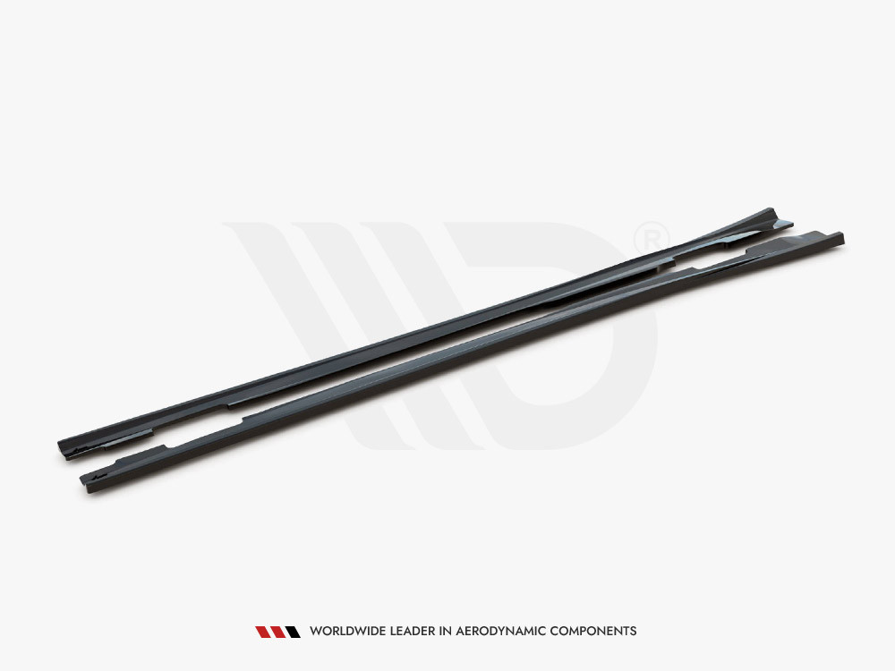 Maxton Side Skirts Diffusers V.2 Mercedes A W176 (2012-2015)