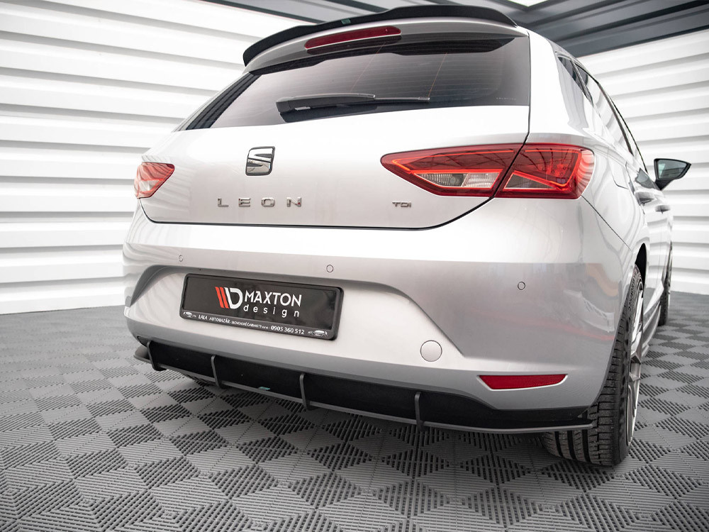 Maxton Street PRO Rear Diffuser Seat Leon Hatchback Mk3 (2012-2016) Maxton Street PRO Rear Diffuser Seat Leon Hatchback Mk3 (2012-2016)