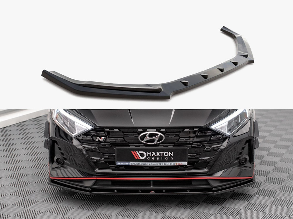 Maxton Front Splitter V.1 Hyundai I20 N Mk3