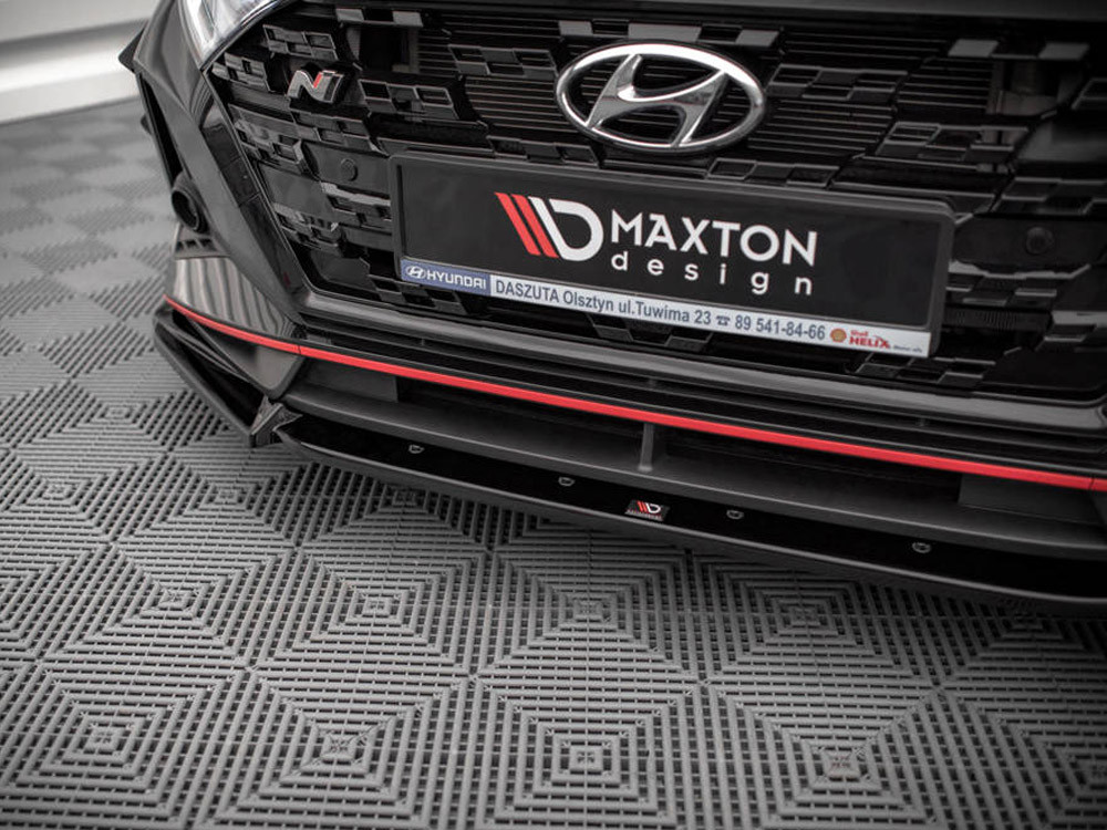 Maxton Front Splitter V.2 Hyundai I20 N Mk3
