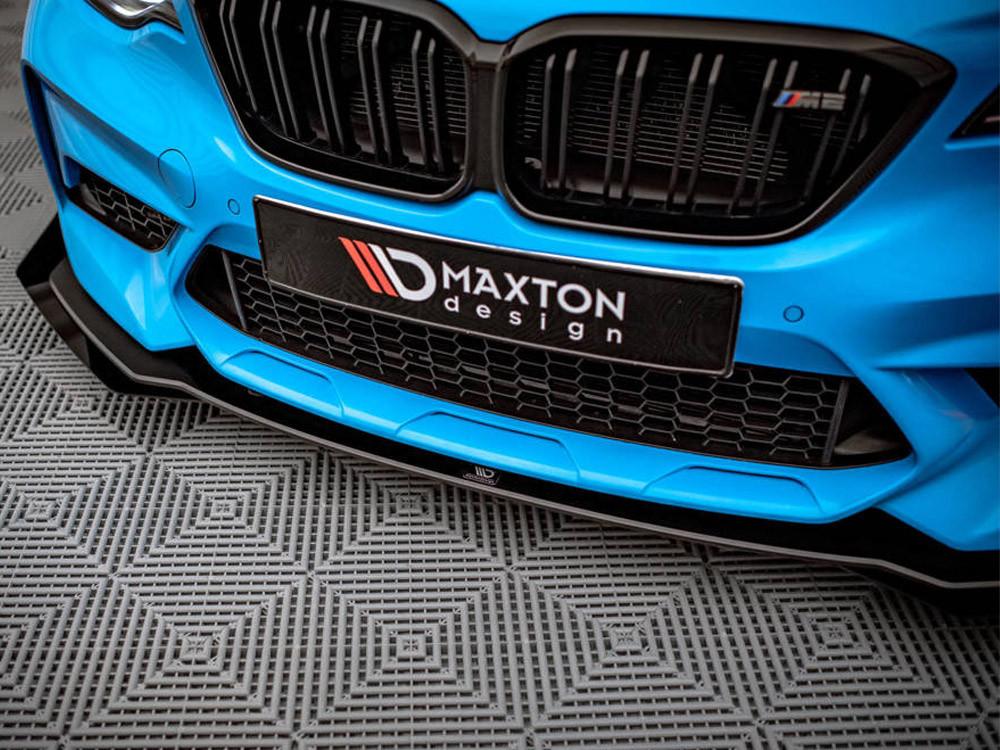 Maxton Street PRO Front Splitter V.1 + Flaps BMW M2 Competition F87