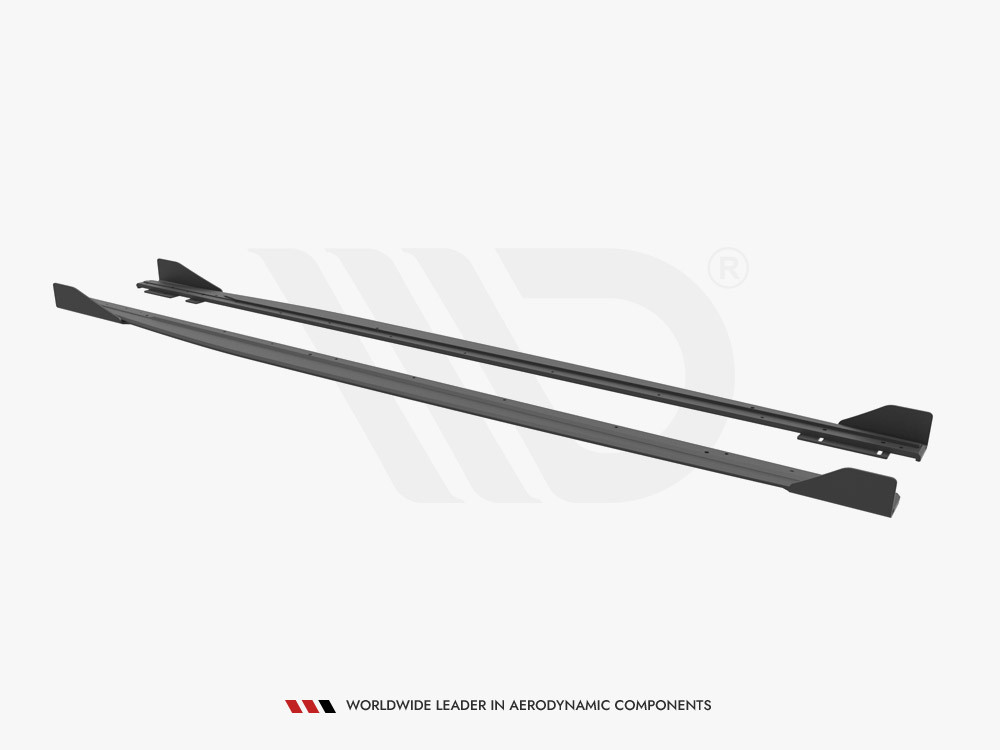 Maxton Street PRO Side Skirts Diffusers + Flaps Audi RS3 Sportback 8Y