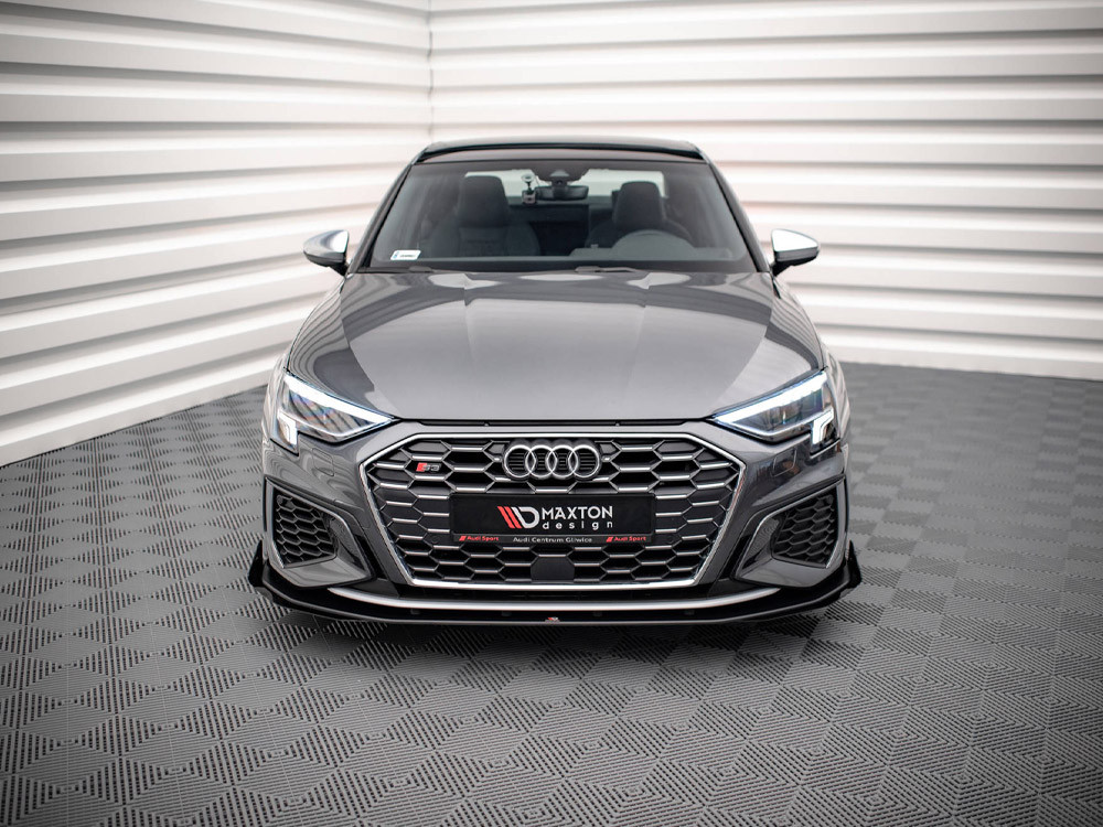 Maxton Street PRO Front Splitter V.1 + Flaps Audi S3 / A3 S-Line 8Y Maxton Street PRO Front Splitter V.1 + Flaps Audi S3 / A3 S-Line 8Y