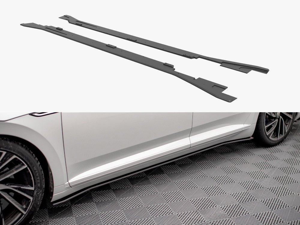 Maxton Street PRO Side Skirt Diffusers V.2 Volkswagen Arteon R / R-Line Sedan / Shooting Brake Mk1 Facelift Maxton Street PRO Side Skirt Diffusers V.2 Volkswagen Arteon R / R-Line Sedan / Shooting Brake Mk1 Facelift