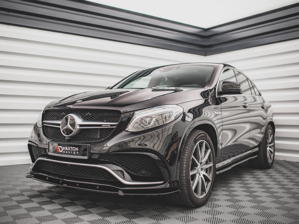 Maxton Front Splitter V.1 Mercedes GLE Coupe 63AMG C292 (2015-2019)