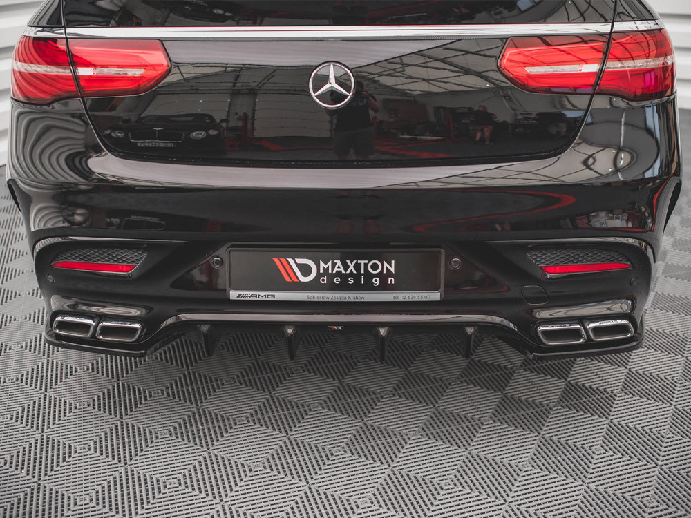 Maxton Rear Side Splitters V.1 Mercedes GLE Coupe 63AMG C292 (2015-2019)