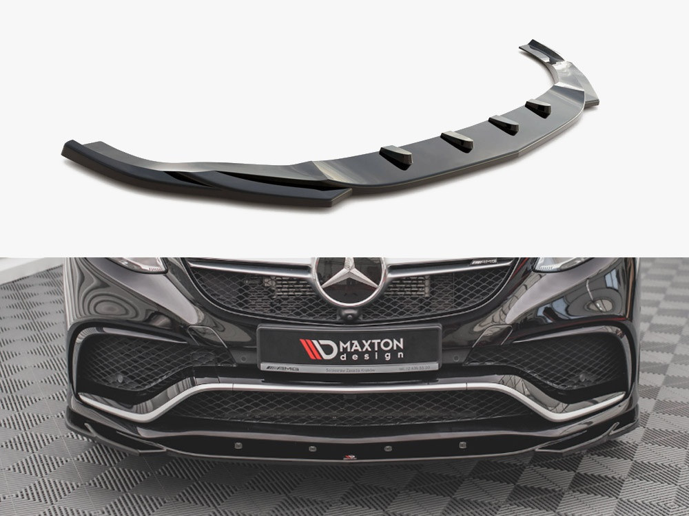Maxton Front Splitter V.2 Mercedes GLE Coupe 63AMG C292 (2015-2019)