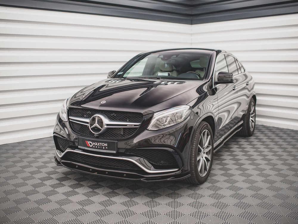 Maxton Front Splitter V.2 Mercedes GLE Coupe 63AMG C292 (2015-2019)