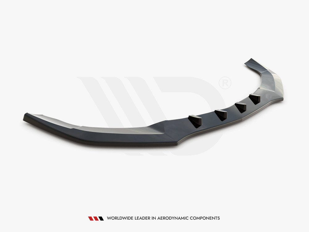 Maxton Front Splitter V.1 Mercedes E Amg-Line Sedan W212 Facelift (2012-2016)
