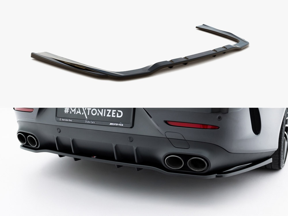 Maxton Rear Splitter (Vertical Bars) Mercedes AMG CLS 53 C257