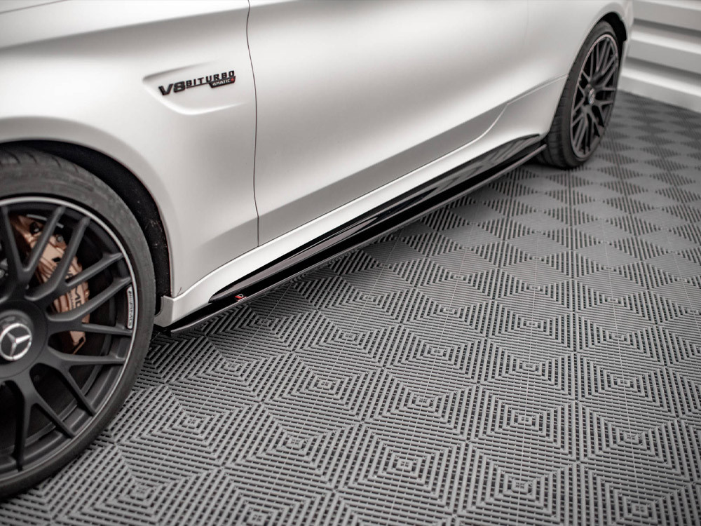 Maxton Side Skirts Diffusers V.1 Mercedes-AMG C 63AMG Coupe C205 Facelift Maxton Side Skirts Diffusers V.1 Mercedes-AMG C 63AMG Coupe C205 Facelift