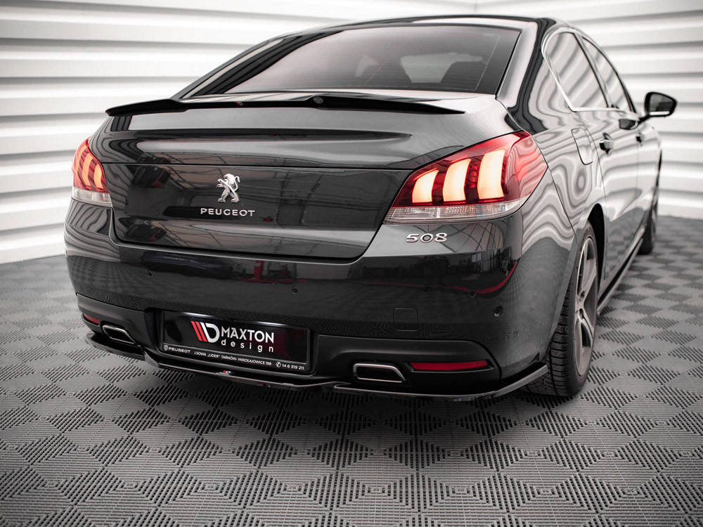 Maxton Central Rear Splitter Peugeot 508 GT Mk1 Facelift