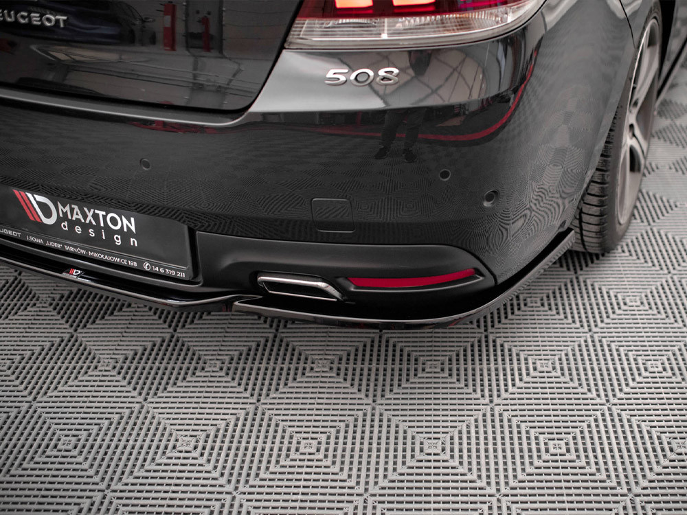 Maxton Central Rear Splitter Peugeot 508 GT Mk1 Facelift