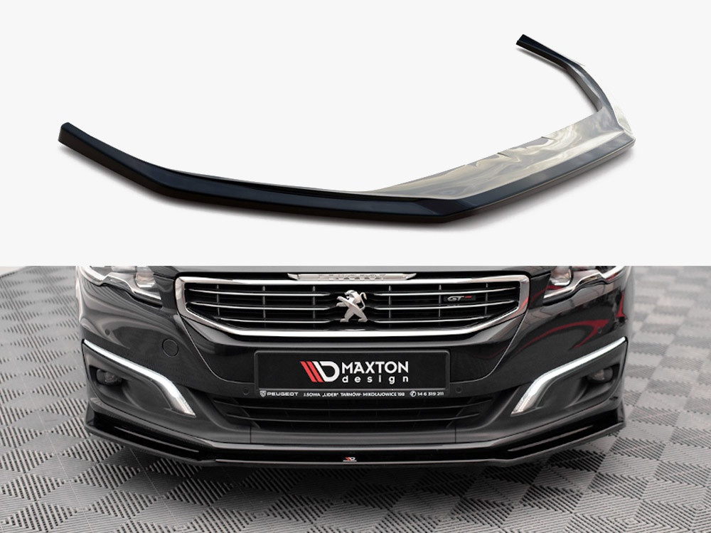 Maxton Front Splitter V.2 Peugeot 508 GT MK1 Facelift (2014-2018) Maxton Front Splitter V.2 Peugeot 508 GT MK1 Facelift (2014-2018)