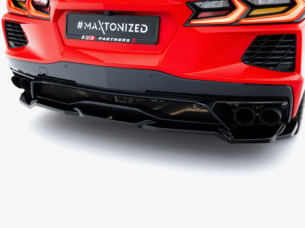 Maxton Rear Splitter Chevrolet Corvette C8