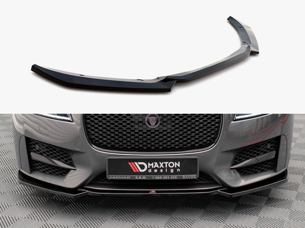 Maxton Front Splitter V.1 Jaguar XF R-sport MK2 (2015-2020)