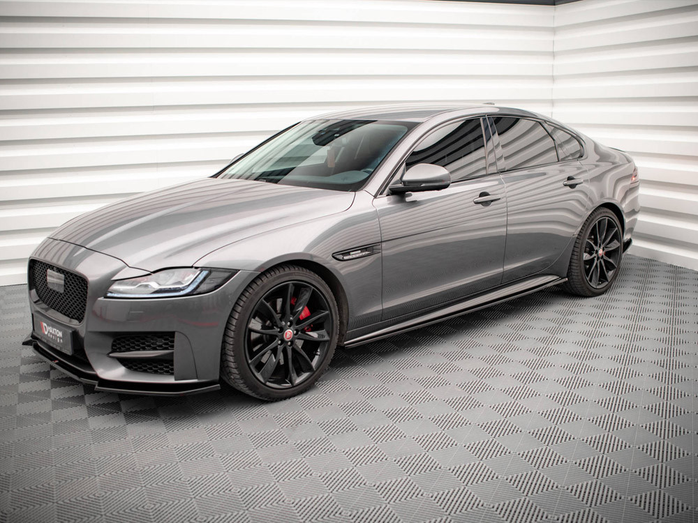 Maxton Side Skirts Diffusers Jaguar XF R-sport MK2 (2015-2020)