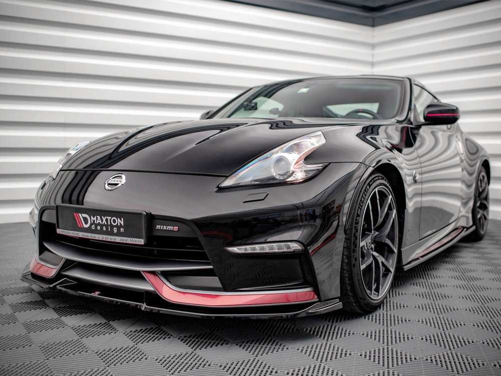 Maxton Front Splitter V.2 Nissan 370Z Nismo Facelift (2014-2020)