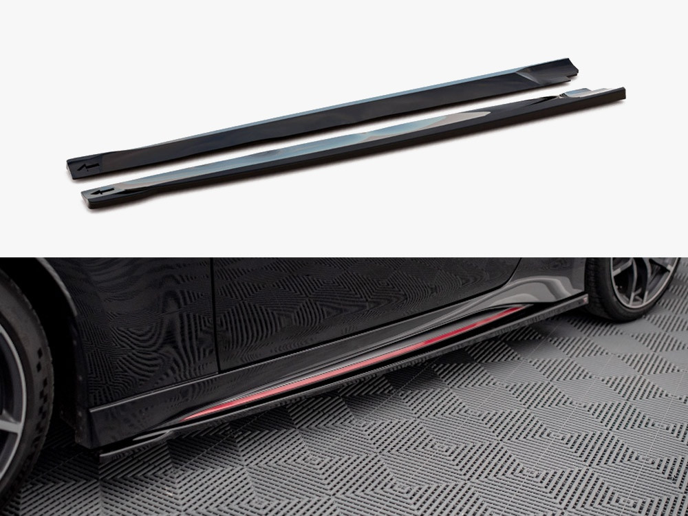 Maxton Side Skirts Diffusers V.1 Nissan 370Z Nismo Facelift (2014-2020)