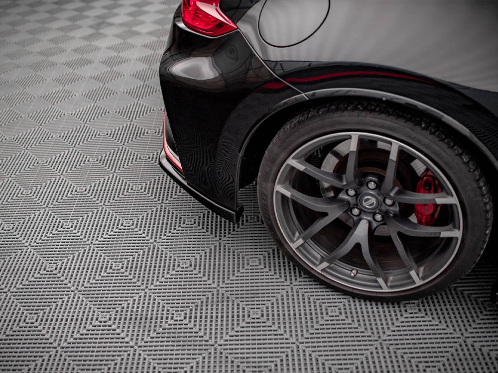 Maxton Rear Side Splitters Nissan 370Z Nismo Facelift (2014-2020)