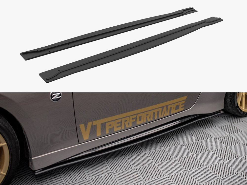 Maxton Street PRO Side Skirts Diffusers Nissan 370Z Nismo Facelift (2014-2020)