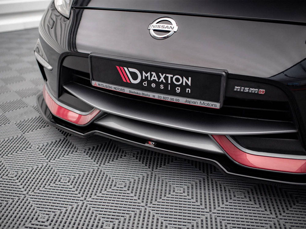 Maxton Front Splitter V.3 Nissan 370Z Nismo Facelift (2014-2020)