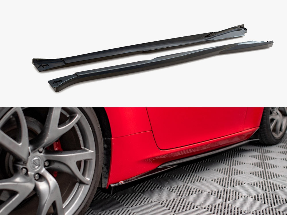 Maxton Side Skirts Diffusers V.2 Nissan 370Z (2009-2020)