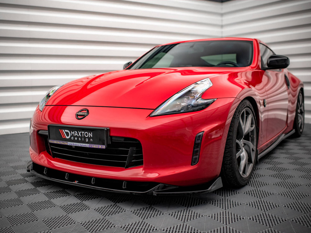 Maxton Front Splitter V.2 Nissan 370Z Facelift (2012-2020)