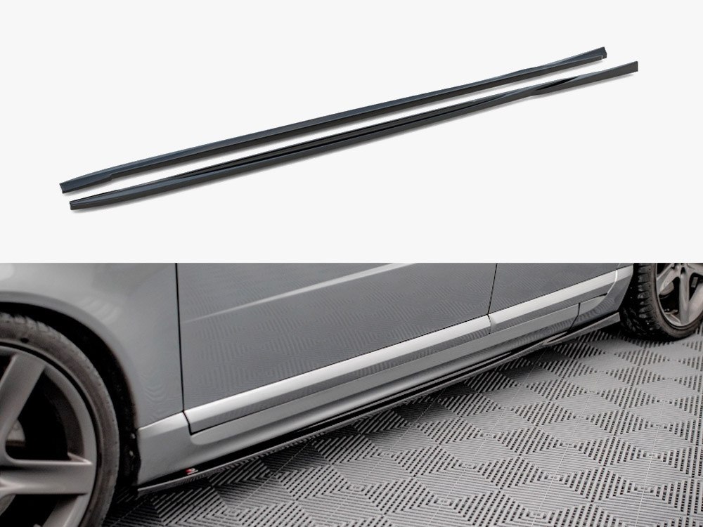 Maxton Side Skirts Diffusers Volvo V70 MK3 (2007-2013)