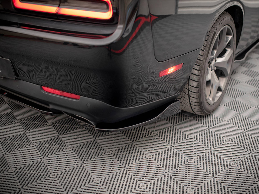 Maxton Rear Side Splitters Dodge Challenger RT Mk3 Facelift