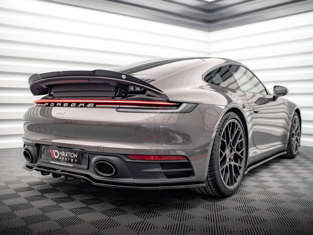 Maxton Rear Splitter (Vertical Bars) Porsche 911 Carrera 4S 992 Maxton Rear Splitter (Vertical Bars) Porsche 911 Carrera 4S 992
