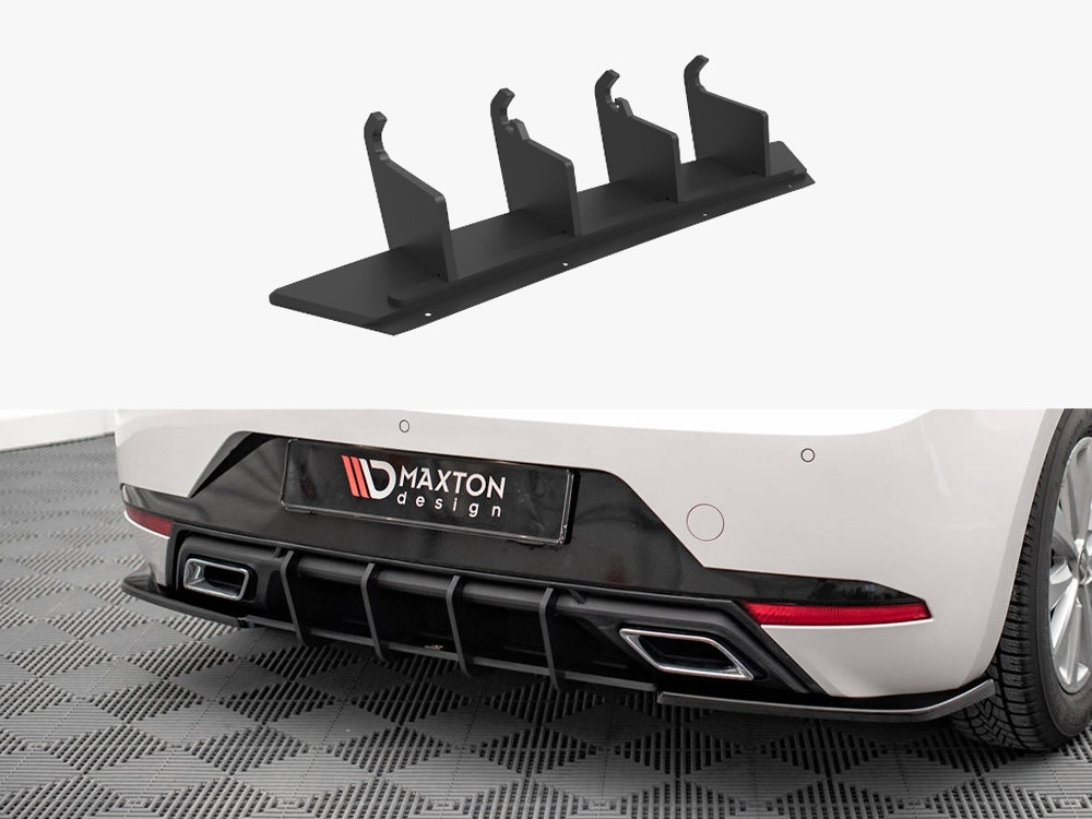 Fr Styled Rear Diffuser Maxton Street Pro Rear Diffuser Seat Ibiza FR / Standard Mk5 - Darkside ...