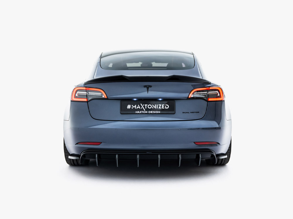 Maxton Rear Side Splitters V.2 Tesla Model 3