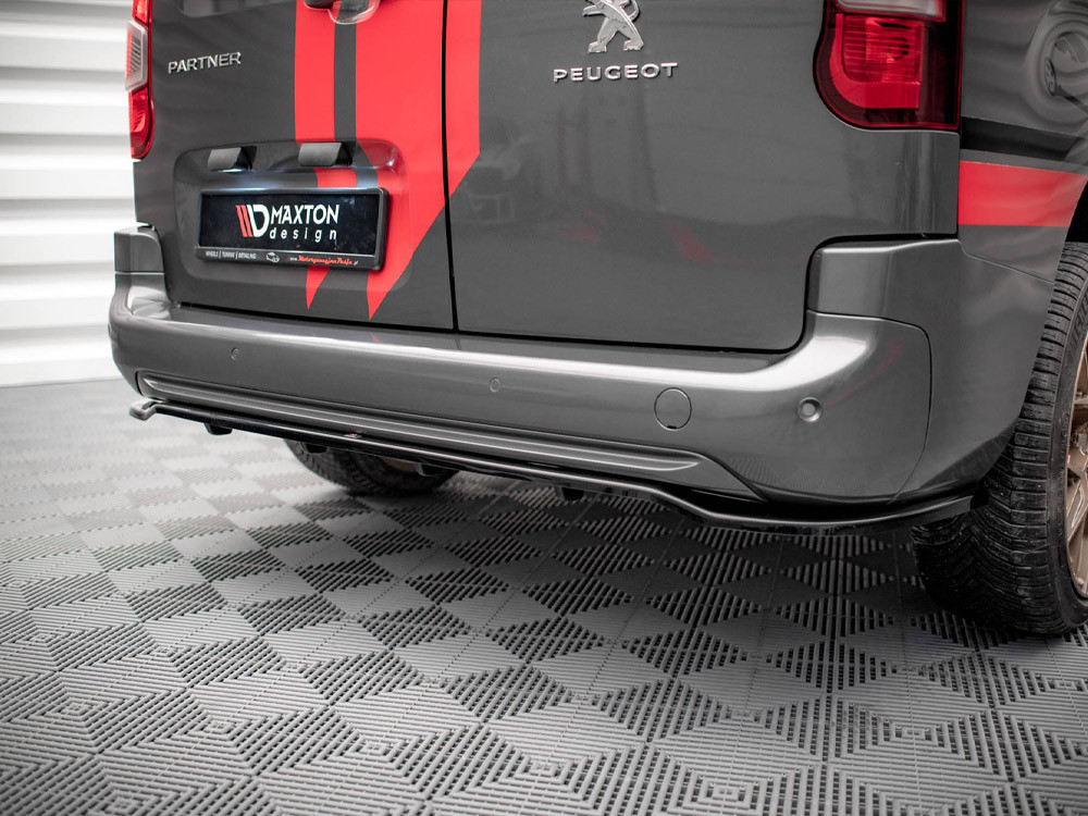 Maxton Rear Splitter (Vertical Bars) Peugeot Partner Long Mk3