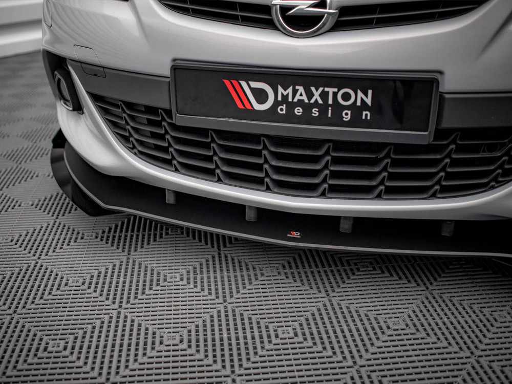 Maxton Street PRO Front Splitter V.1 + Flaps Opel Astra GTC OPC-Line J