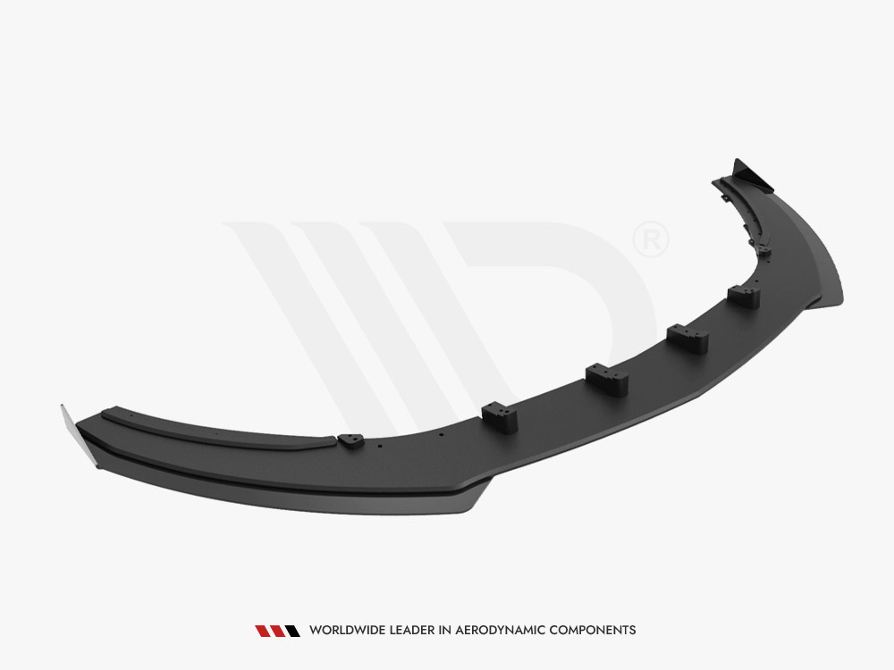 Maxton Street PRO Front Splitter V.1 + Flaps Opel Astra GTC OPC-Line J