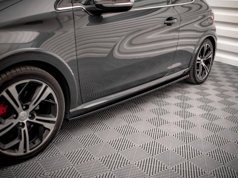 Maxton Side Skirts Diffusers Peugeot 208 GTI MK1