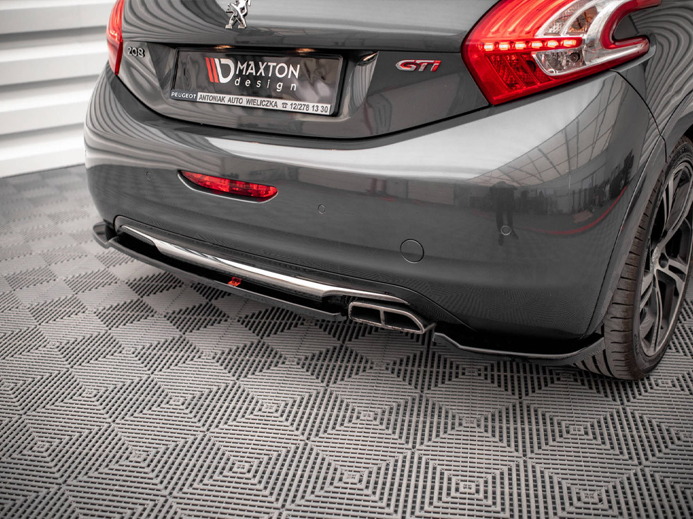 Maxton Rear Side Splitters Peugeot 208 GTI Mk1
