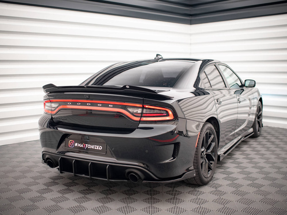 Maxton Rear Side Splitters Dodge Charger SRT Mk7 Facelift