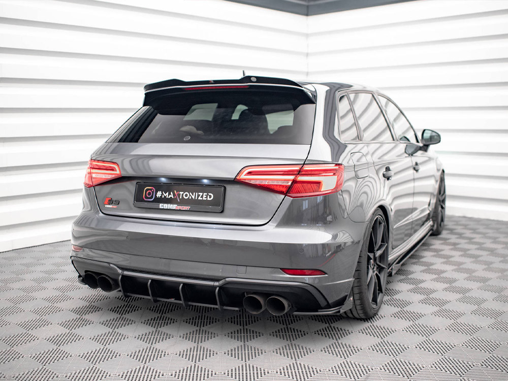 Maxton Rear Side Flaps Audi S3 Sportback 8V Facelift Maxton Rear Side Flaps Audi S3 Sportback 8V Facelift