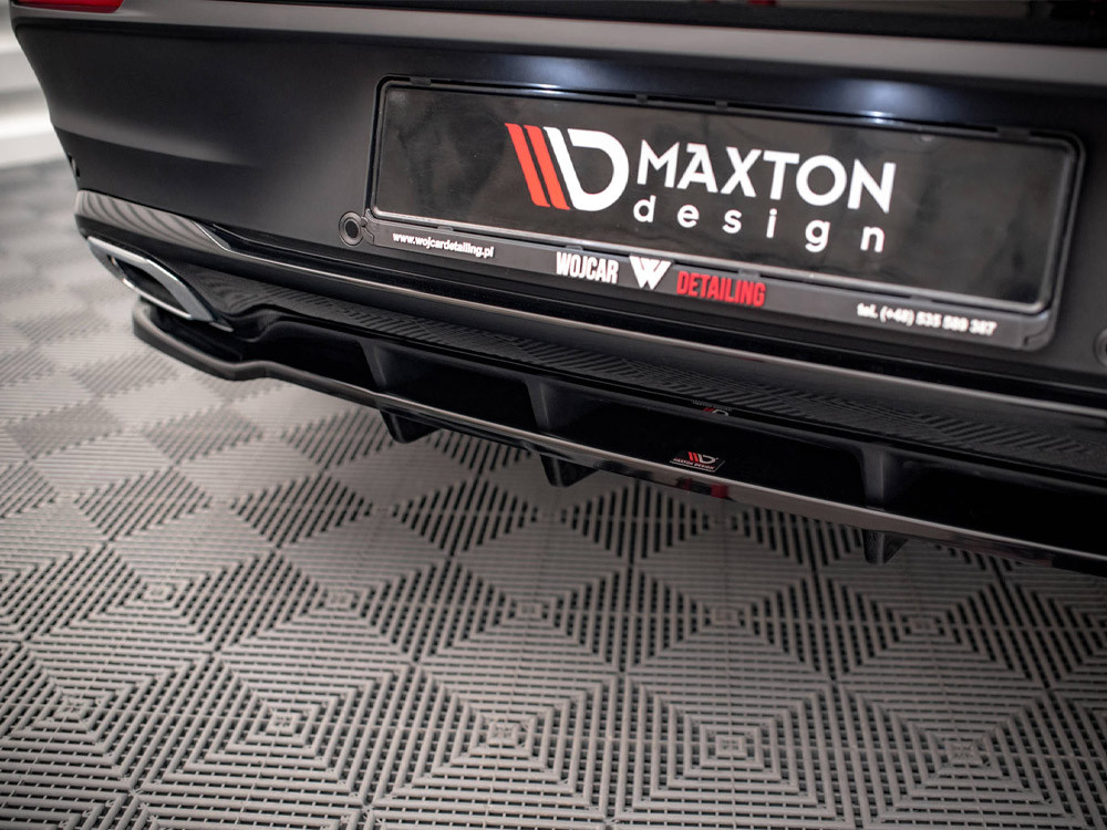 Maxton Rear Splitter (Vertical Bars) Mercedes-Benz GLE Coupe AMG-Line C167 / C167 Facelift