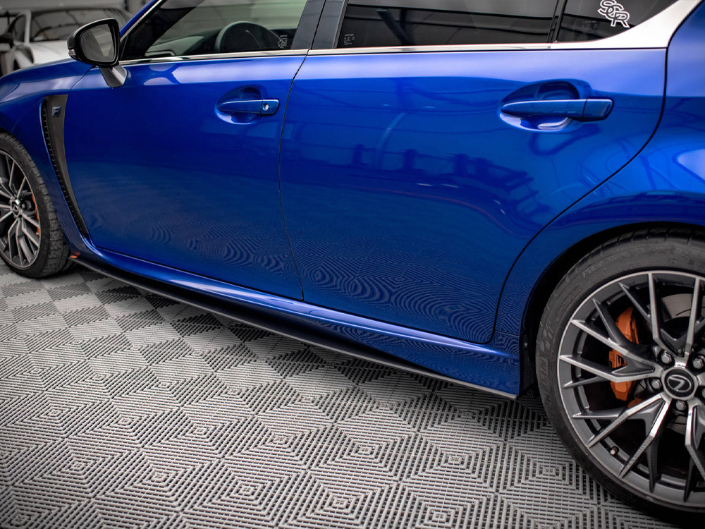 Maxton Street PRO Side Skirts Diffusers Lexus GS F Mk4 Facelift