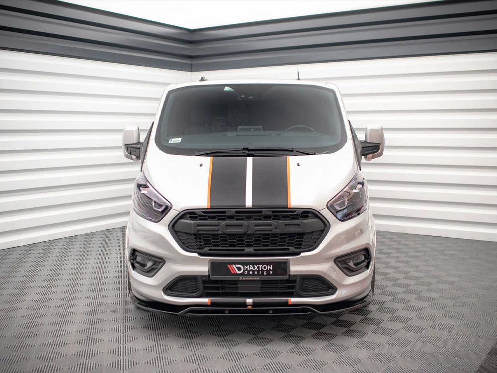Maxton Front Splitter Ford Transit Custom ST-Line Mk1 Facelift