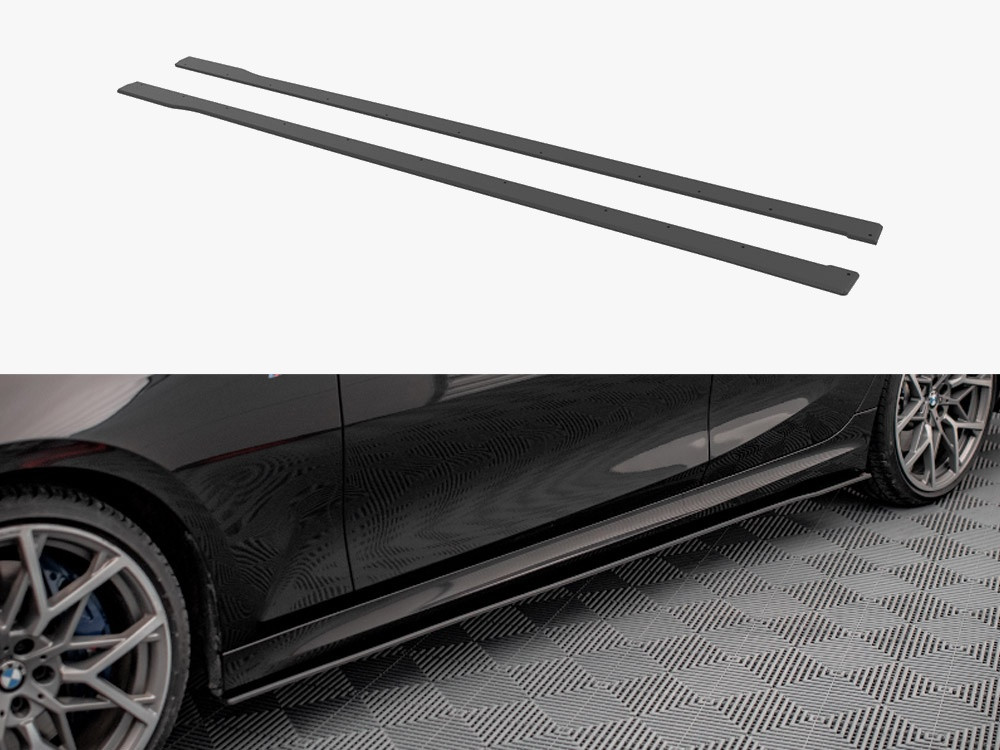 Maxton Street PRO Side Skirts Diffusers BMW 3 M-Pack G20 / G21