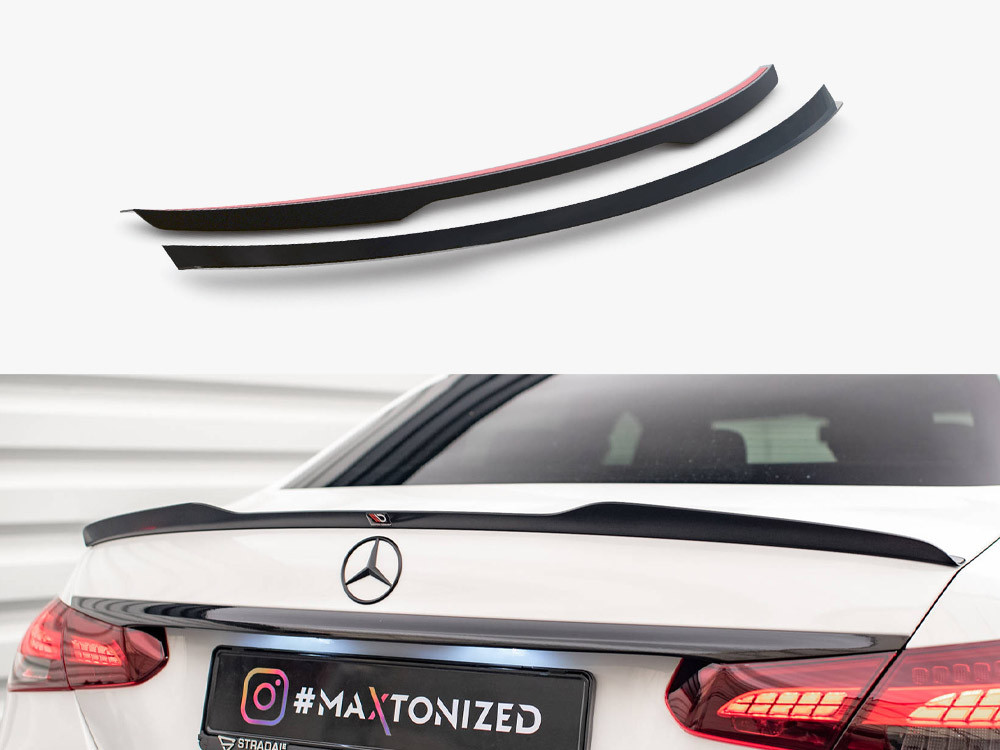 Maxton Spoiler CAP Mercedes E Sedan AMG Line W213 Facelift